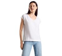 Street One A344891 Top con Cuello en V, Women's, Blanco, 38