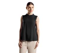 Street One A344895 Blusa con Cuello Alto, Women's, Negro, 40