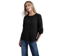 STREET ONE A345113 Blusa con Bordado, Negro, 42 Mujeres