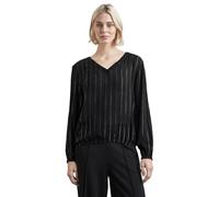 Street One A345203 Cuello en V con Rayas Lurex, Negro, 42 Mujeres