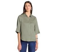 Street One A345394 Camisa de Lino, Pale Mud Green, 40 Mujeres
