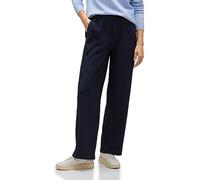 STREET ONE A376862 Pantalón Recto y Alto, Azul Intenso, 42W x 30L para Mujer
