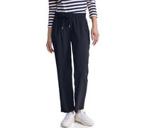 Street One A377201 Pantalones de Viscosa, Women's, Azul Intenso, 36W x 28L