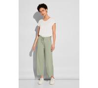 Street One A377224 7/8 Culotte Pantalones, Women's, Soft Moss Green, 40W x 26L