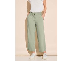 Street One A377224 7/8 Culotte Pantalones, Women's, Soft Moss Green, 44W x 26L