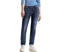 Street One A377232 Pantalones Vaqueros, Women's, Indigo Knit Washed, 28W x 30L