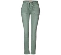 Street One A377241 Pantalones Vaqueros de Corte Holgado, Women's, Lavado a Oliva Suave, 34W x 30L