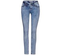 Street One A377775 Vaqueros Slim Fit, Women's, Light Blue Random Wash, 30W x 30L