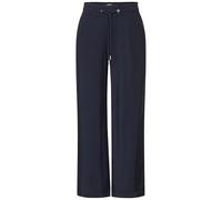 Street One A377878 Cupro-Pantalón de Pierna Ancha, Women's, Azul Intenso, 34W x 30L