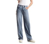 Street One A377996 Jeans Wide Leg, Women's, Lavado Azul Claro, 29W x 32L
