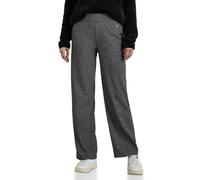 STREET ONE A378116 EOS_Straight Leg HW Melange, Negro, 42W / 30L Mujeres