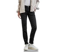 Street One A378132 Jeans Casual Fit, Deep Black Wash, 30W x 32L Mujeres