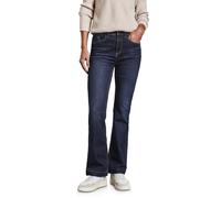 Street One A378136 Vaqueros Slim Fit, Dark Indigo Slightly Washed, 32W x 32L Mujeres