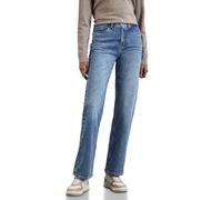Street One A378214 Vaqueros de Corte Informal, Light Blue Authentic Wash, 28W / 32L Mujeres