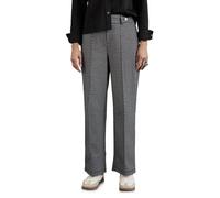 Street One A378286 Pantalón de Jacquard, Negro, 36W / 30L Mujeres