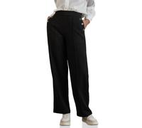 Street One A378287 Pantalones Bouclé, Negro, 44W / 30L Mujeres