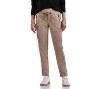 Street One A378290 Pantalón de Terciopelo, Driftwood Beige, 38W / 30L Mujeres
