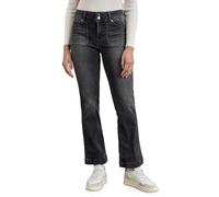 Street One A378418 Style Denim Bootcut,Slimfit,HW,bootcutleg,Black Washed, Negro Lavado, 28W / 30L Mujeres