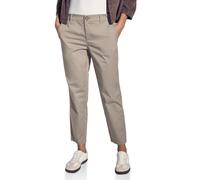STREET ONE A378680 - Chino de Sarga Suave, Gris, 42 W, 28 L, para Mujer, Gris Gamuza, 42W x 28L