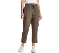 Street One A378741 Pantalones de Lino con Aspecto Cargo, Acron Brown, 42W / 28L Mujeres
