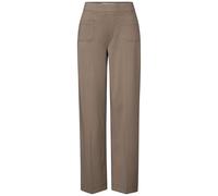STREET ONE A378899 Pantalones de Pierna Recta, Dark Mocha Beige, 34W / 28L Mujeres