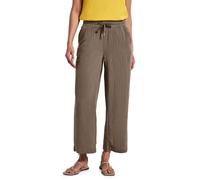 Street One A378974 Pantalones de Muselina de Pierna Ancha, Mute Mocha, 42W / 28L Mujeres