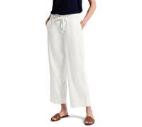 STREET ONE A378976 Pantalones de Pierna Recta, Blanco Crudo, 44W / 28L Mujeres