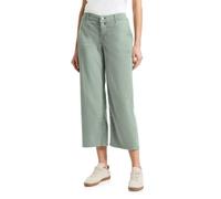 Street One A379015 Vaqueros de Pierna Ancha, Sage Green Washed, 30W / 26L Mujeres