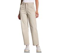 Street One A379029 Vaqueros de Pierna Recta, Moon Sand Washed, 33W / 28L Mujeres