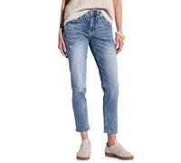 Street One A379031 Vaqueros con Aspecto Desgastado, Light Blue Destroy Wash, 27W / 28L Mujeres
