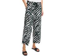 STREET ONE A379189 Pantalones de Pierna Ancha Estampados, Pine Grove Green, 42W / 26L Mujeres