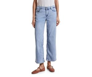 Street One A379422 Vaqueros de Pierna Ancha, Ultra Bleach Wash, 33W / 28L Mujeres