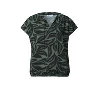 STREET ONE Blusa caqui / pino / negro L EUR