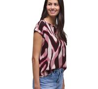 Street One Blusa con Detalles de Cinta Clouded Blush 38