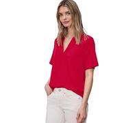 Street One Blusa con Turn-Up Salsa Red 34