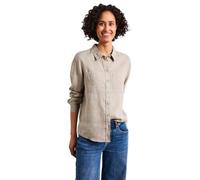 Street One Blusa de Lino Timeless Beige 36