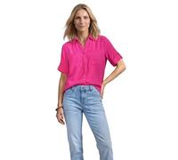 Street One Blusa de Manga Corta con Detalles Turn-up Magenta Dream 44