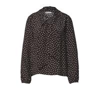 STREET ONE Blusa marrón / blanco S EUR