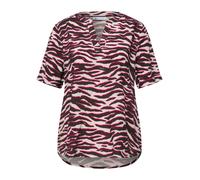 STREET ONE Blusa rosa / negro / offwhite XS rosa / negro / offwhite