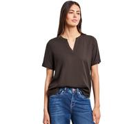 Street One Blusa Turn-Up Espresso Brown 36