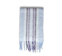 Street One Bufanda de rayas para mujer, Light Sea Blue, A