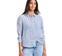 Street One Camisa de Lino Rayas Drift Blue 42