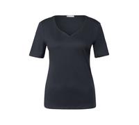 Street One 3227205 Camiseta con Escote corazón, Deepwater Blue, 46 Mujeres