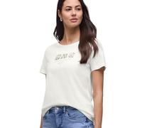 Street One Camiseta básica con Estampado Off White 34