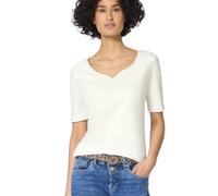 Street One Camiseta básica Off White 46