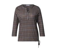 STREET ONE Camiseta capuchino / negro / blanco XXL EUR