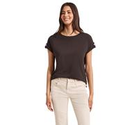 Street One Camiseta con Detalles de botón Espresso Brown 44