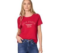 Street One Camiseta con Palabra Salsa Red 40