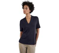 STREET ONE Camiseta de Mujer con Cuello en V, Night Sky Blue, 38