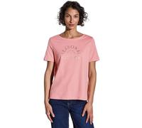 Street One Camiseta de Mujer con Palabra, Melocotón Rubor, 42